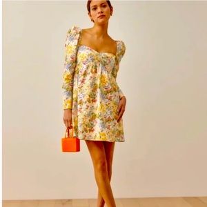 Brand Reformation Size 0 Color Countryside Floral Print